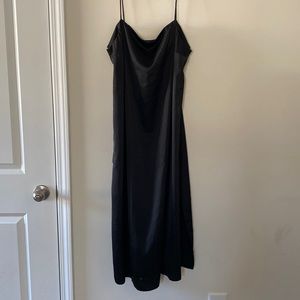 HM strapped black dress